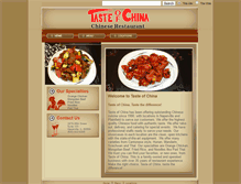 Tablet Screenshot of 3tasteofchina.com